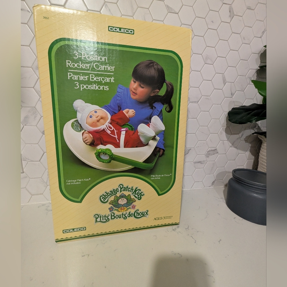 New Sealed COLECO CABBAGE PATCH KIDS ROCKER CARRIER 1983 VINTAGE 80s Toy